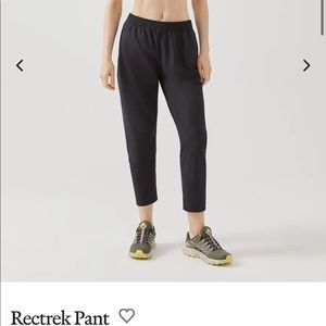 Outdoor Voices Rectrek Pants size L black NWT